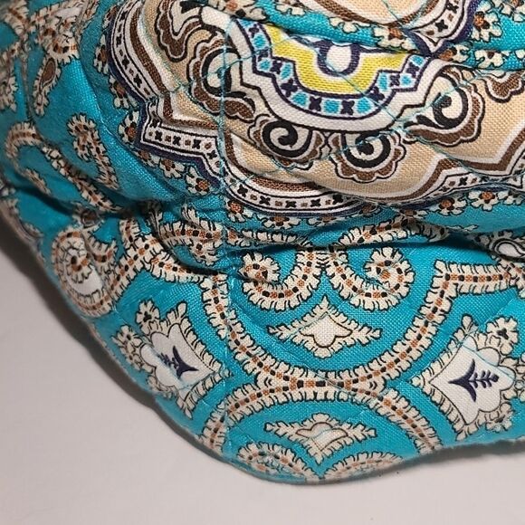Vera Bradley Reversible Tote in Totally Turquoise - Picture 4 of 9